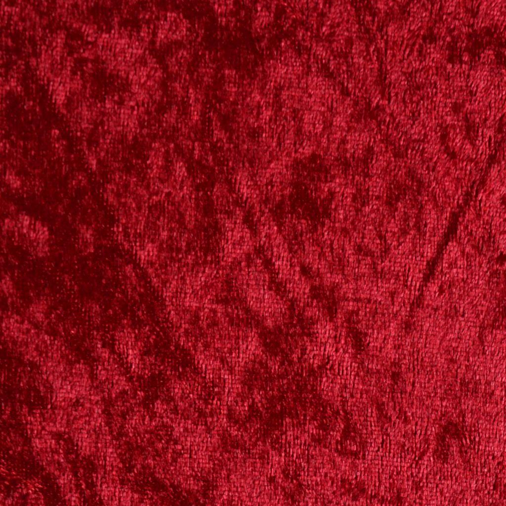 Pannesamt Polyester warmes rot